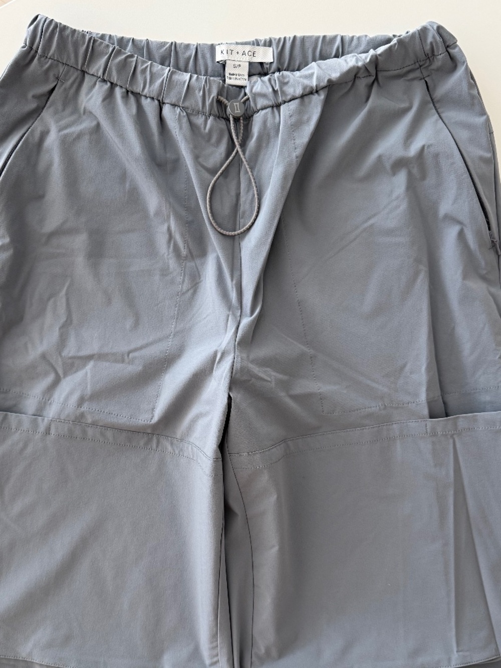 Kit and Ace | Navigator Cargo Pant | Slate Blue / Warm Ash Grey | Small